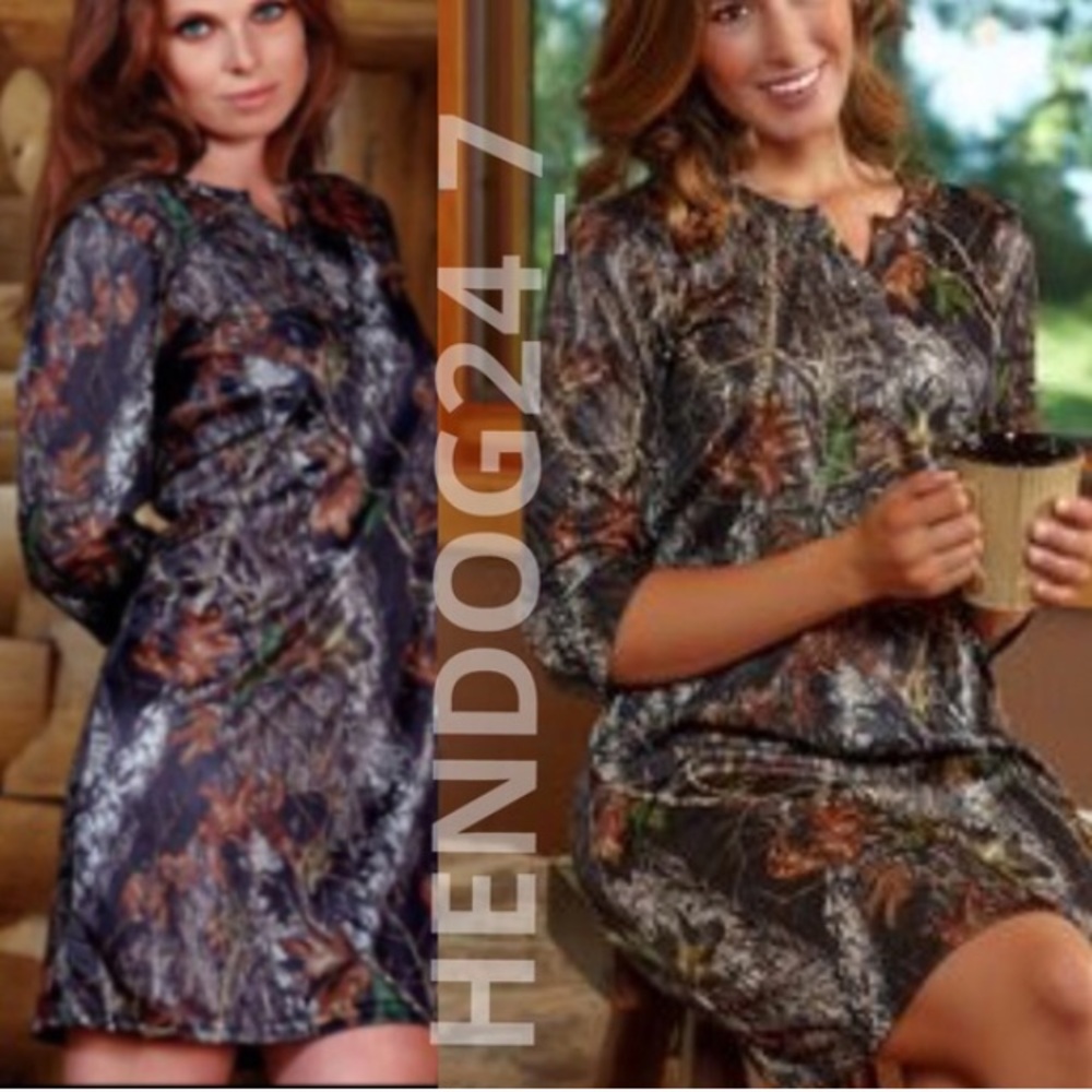 Wilderness Dreams Mossy Oak Camo sleepshirt